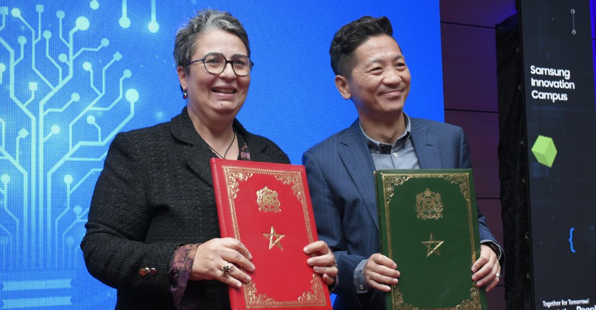 Samsung et le Ministère de l’Éducation Nationale, du Préscolaire et des Sports Renforcent leur engagement pour l’éducation numérique au Maroc