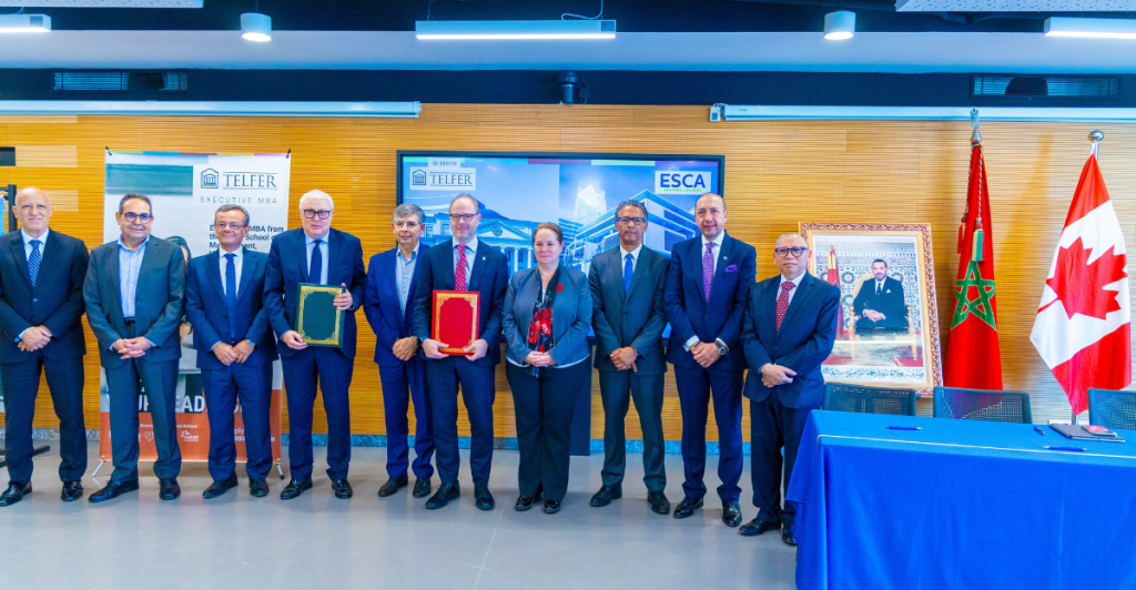 ESCA et Telfer s’allient pour proposer un Executive MBA d’excellence à Casablanca
