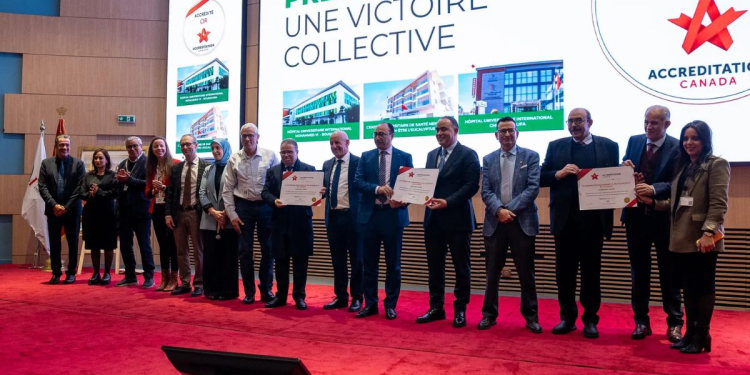 Trois hopitaux de la Fondation Mohammed VI obtiennent l’accreditation Canada niveau Or l DRH.ma