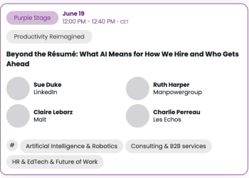 VivaTech 2026 : l’atelier « Beyond the Résumé » questionne le recrutement augmenté par l’IA l DRH.ma