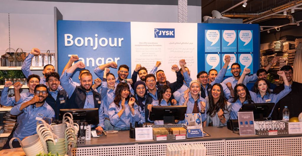 JYSK ouvre 1 000 m² à Tanger et vise plus de 150 collaborateurs au Maroc l DRH.ma