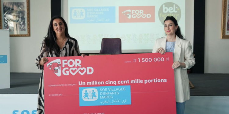 La Vache qui rit atteint 1,5 million de portions pour SOS Villages d’Enfants lors de la deuxième édition de Produit-Partage l DRH.ma