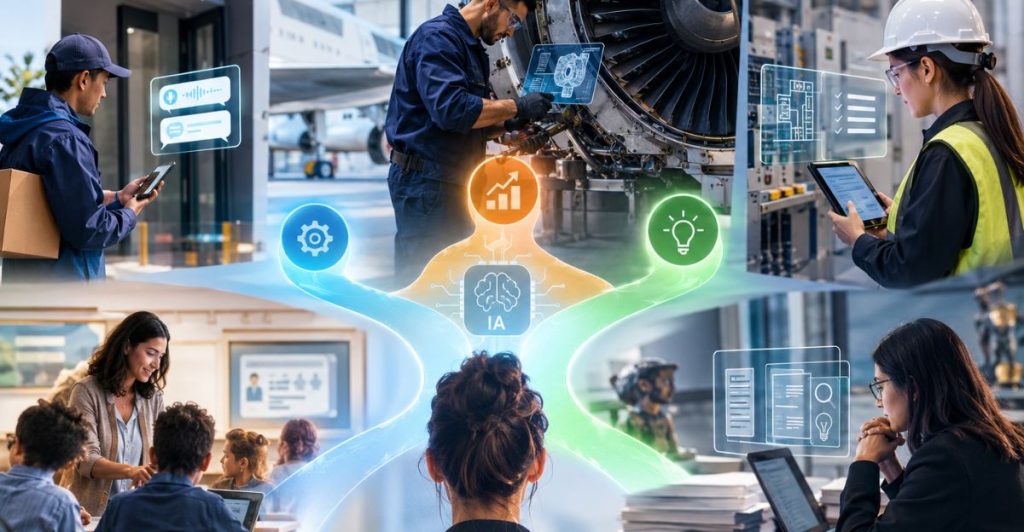 IA et métiers : automatiser, renforcer ou reconvertir, les trois trajectoires de l’expertise l DRH.ma
