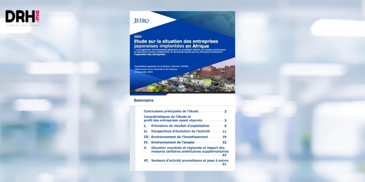 [RAPPORT] Investissements japonais au Maroc : l’industrie progresse, mais la bataille des compétences se durcit l DRH.ma