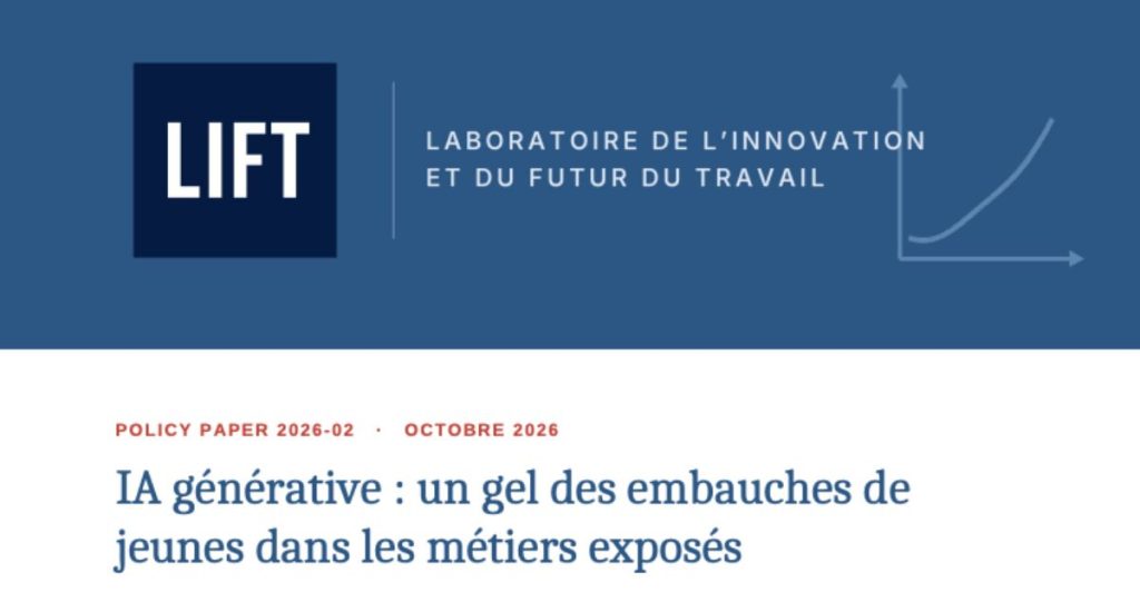 [ÉTUDE] Selon LIFT, les recrutements des jeunes reculent davantage dans les métiers les plus exposés à l’IA l DRH.ma