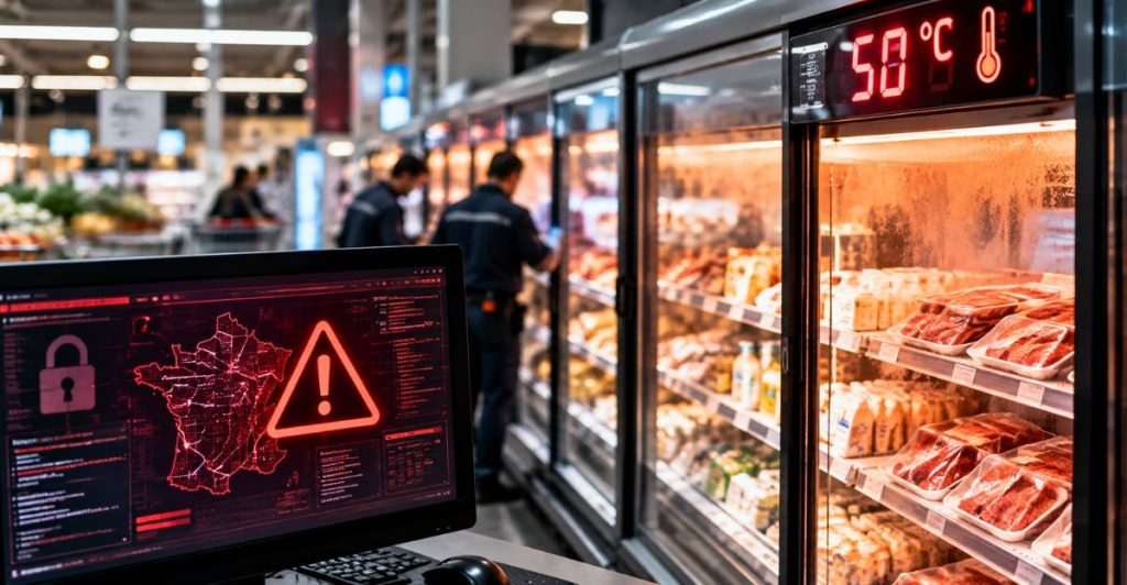 Cyberattaque en France : les systèmes frigorifiques de centaines de supermarchés poussés à 50 °C l DRH.ma