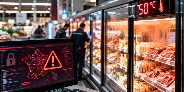 Cyberattaque en France : les systèmes frigorifiques de centaines de supermarchés poussés à 50 °C l DRH.ma