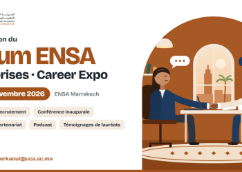 ENSA Marrakech : le Forum Entreprises Career Expo 2026 réunira recruteurs et élèves ingénieurs