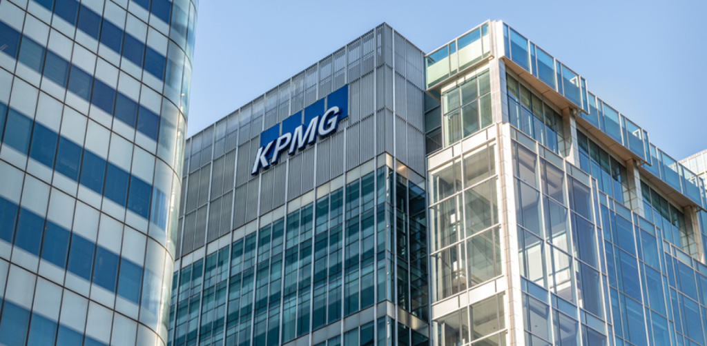 Façade d'un immeuble de bureaux KPMG