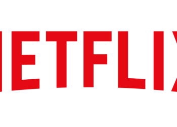 Logo Netflix rouge sur fond noir