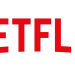 Logo Netflix rouge sur fond noir