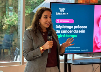Conférence de sensibilisation au dépistage précoce du cancer du sein organisée par Orange Maroc