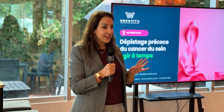 Conférence de sensibilisation au dépistage précoce du cancer du sein organisée par Orange Maroc