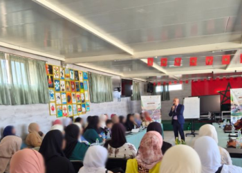 Participantes à une session de formation du programme PADERMO dans la région de l’Oriental