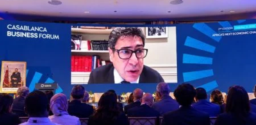 Philippe Aghion lors du Casablanca Business Forum 2026