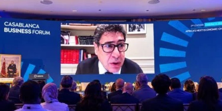 Philippe Aghion lors du Casablanca Business Forum 2026
