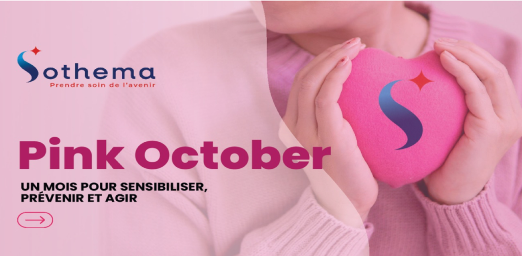 Octobre Rose 2026 : campagne de sensibilisation et de dépistage du cancer du sein organisée par Sothema