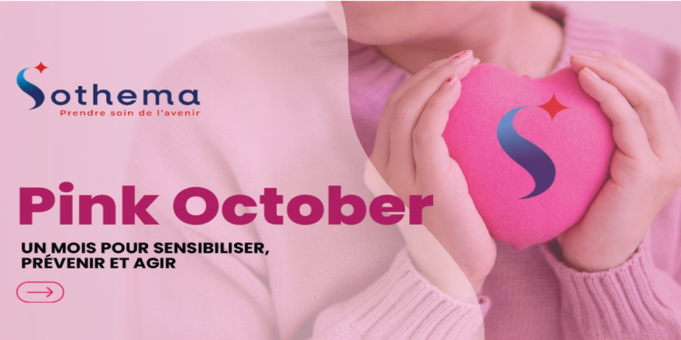 Octobre Rose 2026 : campagne de sensibilisation et de dépistage du cancer du sein organisée par Sothema