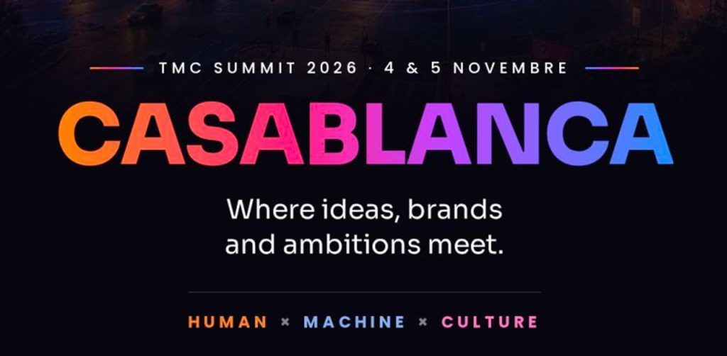 TMC Summit 2026 à Casablanca, les 4 et 5 novembre, Human Machine Culture