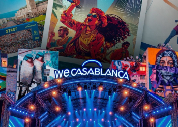 Affiche du WeCasablanca Festival du 29 au 31 octobre 2026 à la Place Rachidi